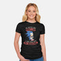 I Can't Run From My Problems-womens fitted tee-koalastudio