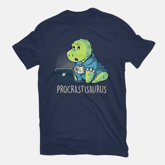 Procrastisaurus-mens basic tee-koalastudio