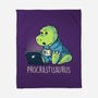 Procrastisaurus-none fleece blanket-koalastudio