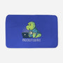 Procrastisaurus-none memory foam bath mat-koalastudio