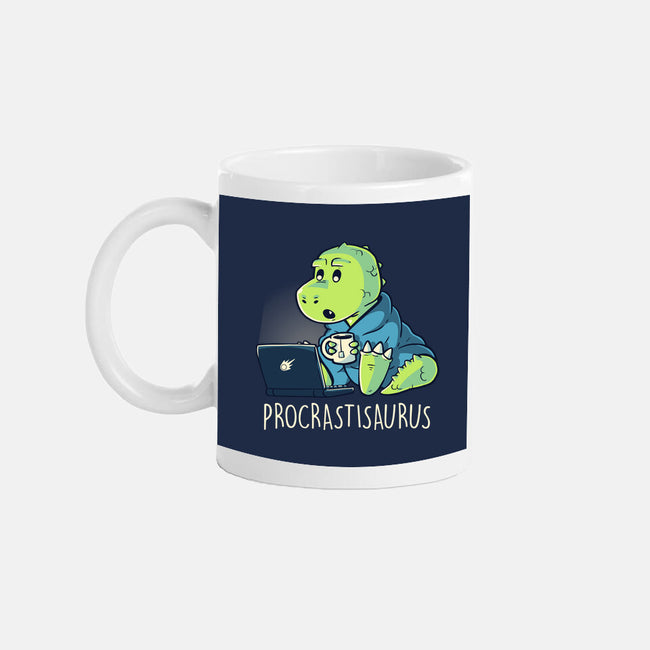 Procrastisaurus-none glossy mug-koalastudio