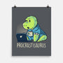 Procrastisaurus-none matte poster-koalastudio