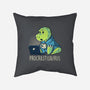 Procrastisaurus-none removable cover w insert throw pillow-koalastudio