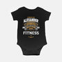 Warrior Jar Fitness-baby basic onesie-Logozaste