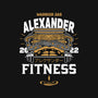 Warrior Jar Fitness-womens fitted tee-Logozaste
