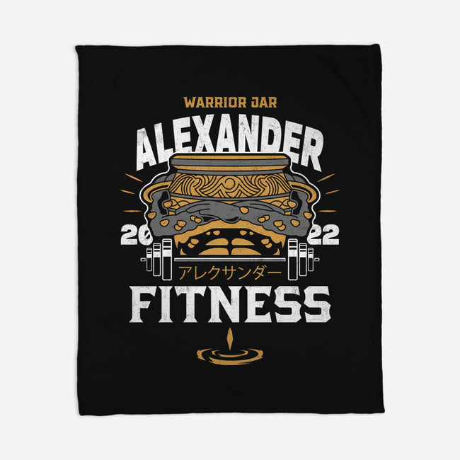 Warrior Jar Fitness-none fleece blanket-Logozaste