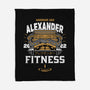 Warrior Jar Fitness-none fleece blanket-Logozaste