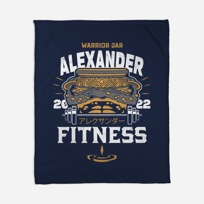 Warrior Jar Fitness-none fleece blanket-Logozaste