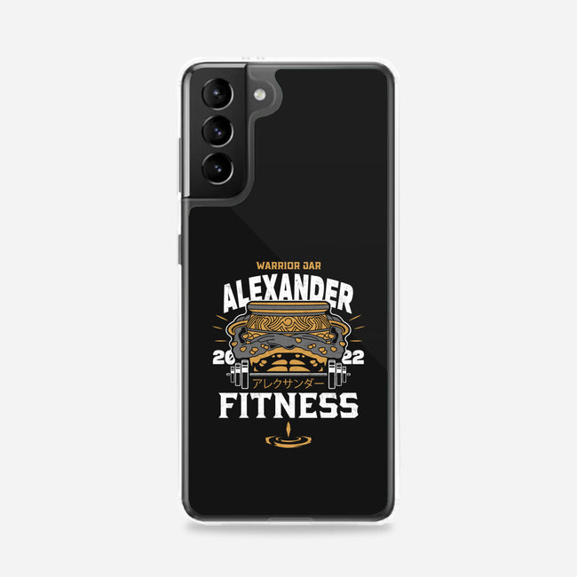 Warrior Jar Fitness-samsung snap phone case-Logozaste