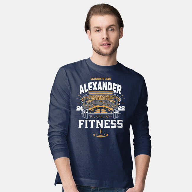 Warrior Jar Fitness-mens long sleeved tee-Logozaste