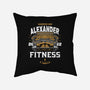 Warrior Jar Fitness-none removable cover w insert throw pillow-Logozaste