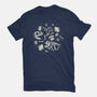 Dinosaur Fossils-youth basic tee-tobefonseca
