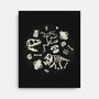 Dinosaur Fossils-none stretched canvas-tobefonseca