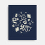 Dinosaur Fossils-none stretched canvas-tobefonseca