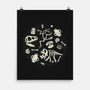 Dinosaur Fossils-none matte poster-tobefonseca