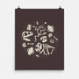 Dinosaur Fossils-none matte poster-tobefonseca