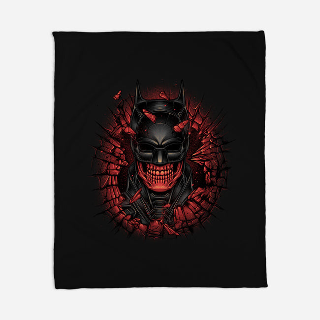 Not A Hero-none fleece blanket-glitchygorilla