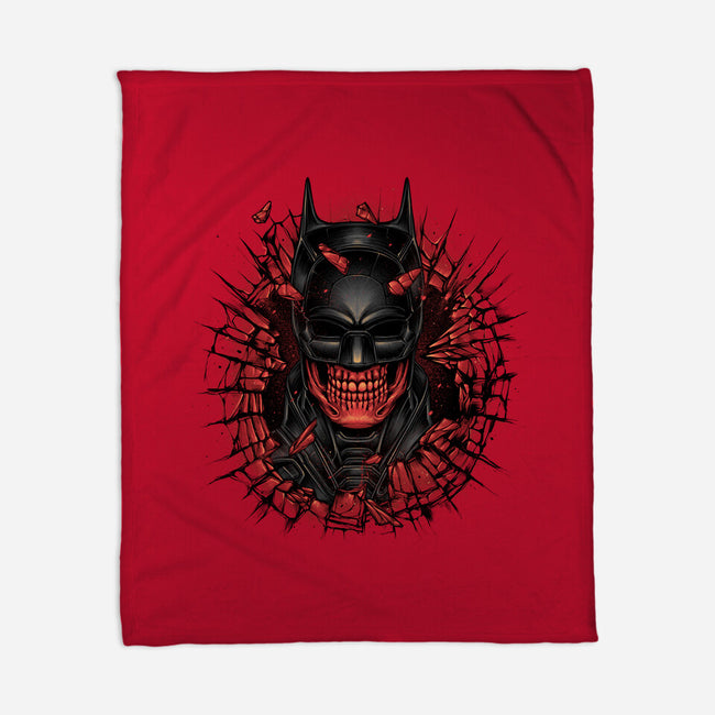 Not A Hero-none fleece blanket-glitchygorilla