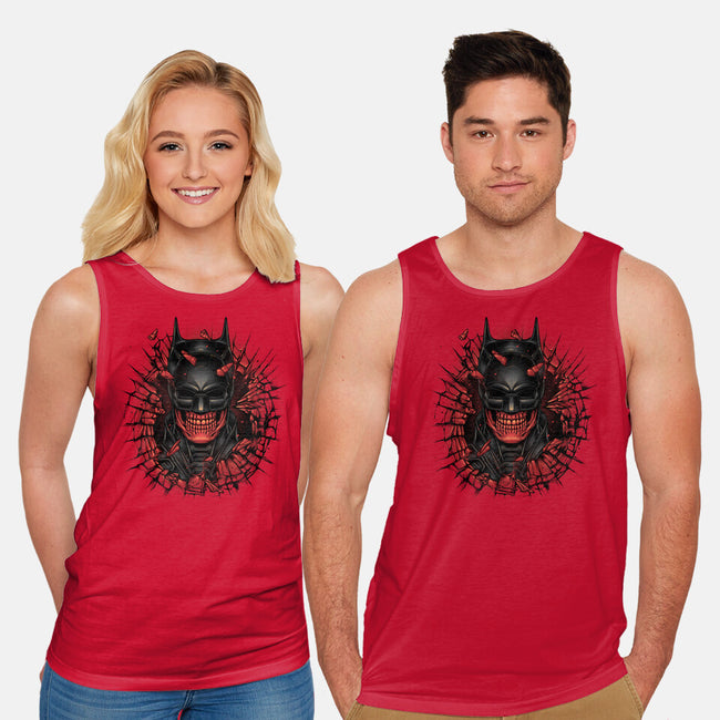 Not A Hero-unisex basic tank-glitchygorilla