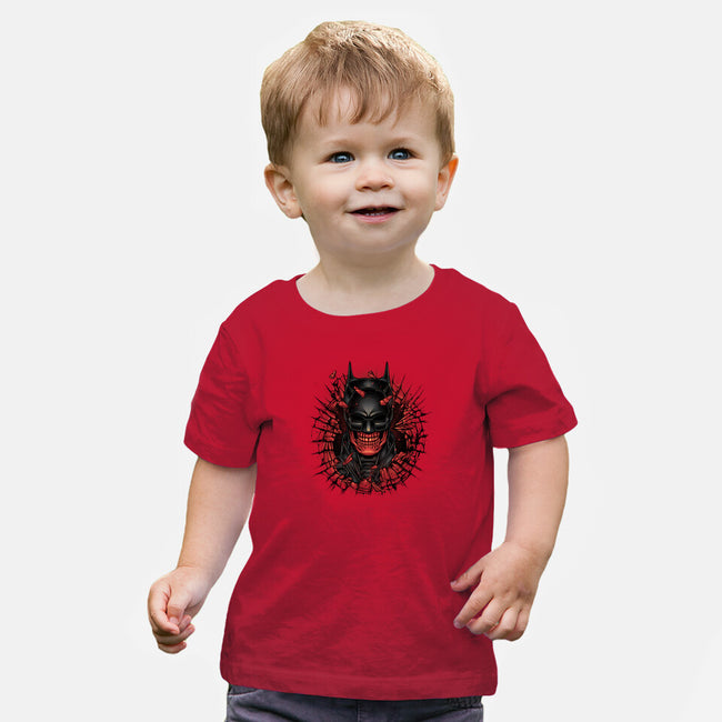 Not A Hero-baby basic tee-glitchygorilla