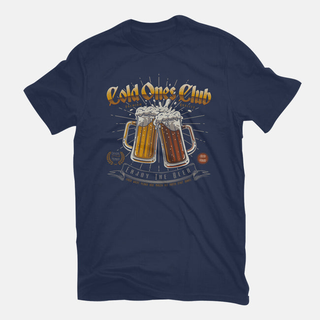 Cold Ones Club-womens fitted tee-Getsousa!