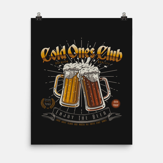 Cold Ones Club-none matte poster-Getsousa!