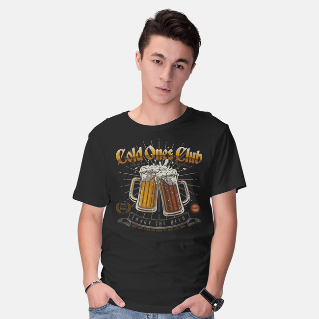 Cold Ones Club-mens basic tee-Getsousa!