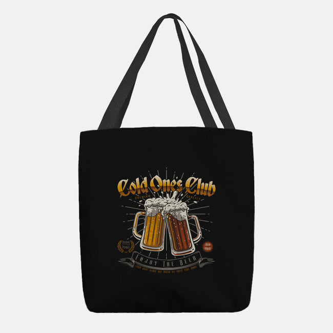 Cold Ones Club-none basic tote-Getsousa!
