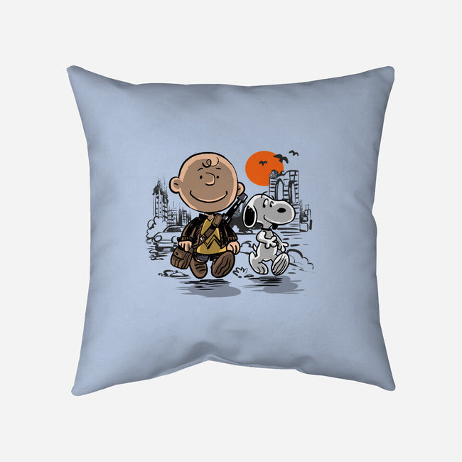 Charlie Is Legend-none removable cover throw pillow-zascanauta
