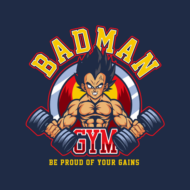 Badman Gym-none glossy sticker-CoD Designs