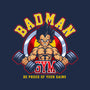 Badman Gym-none removable cover w insert throw pillow-CoD Designs