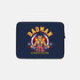 Badman Gym-none zippered laptop sleeve-CoD Designs