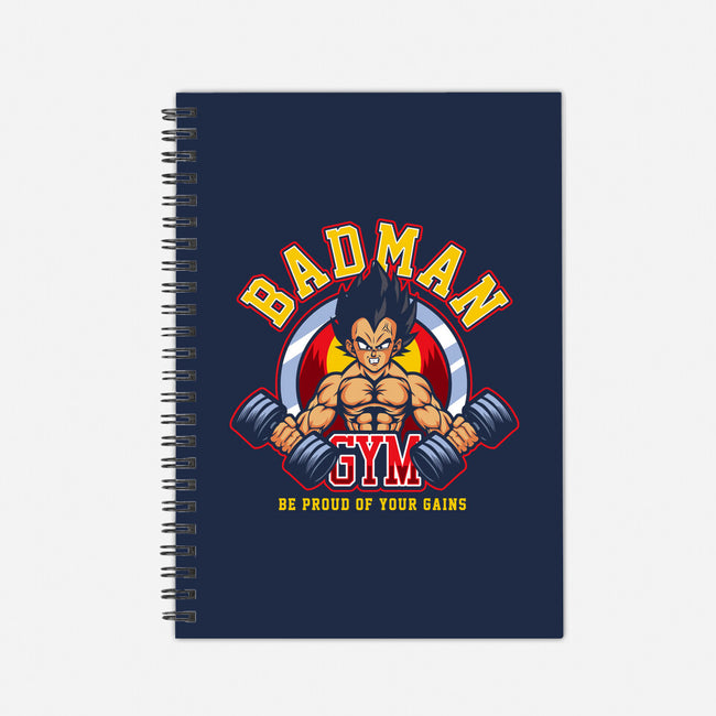Badman Gym-none dot grid notebook-CoD Designs