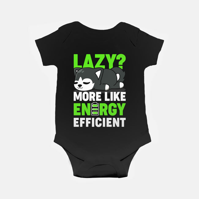 Energy Efficient-baby basic onesie-CoD Designs