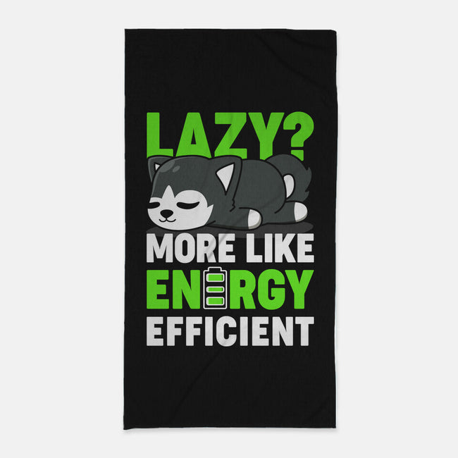 Energy Efficient-none beach towel-CoD Designs