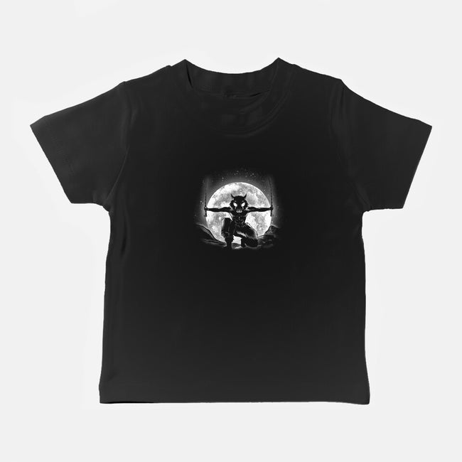 Moonlight Boar-baby basic tee-fanfreak1