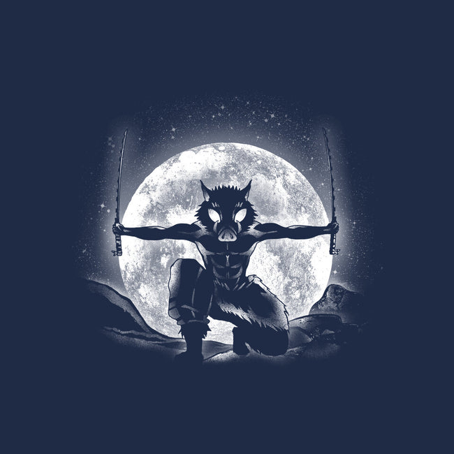 Moonlight Boar-womens basic tee-fanfreak1