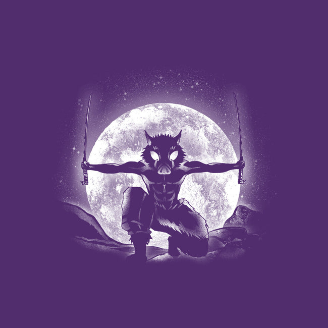 Moonlight Boar-womens basic tee-fanfreak1