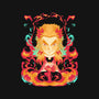 Heart Of Fire-womens fitted tee-RamenBoy
