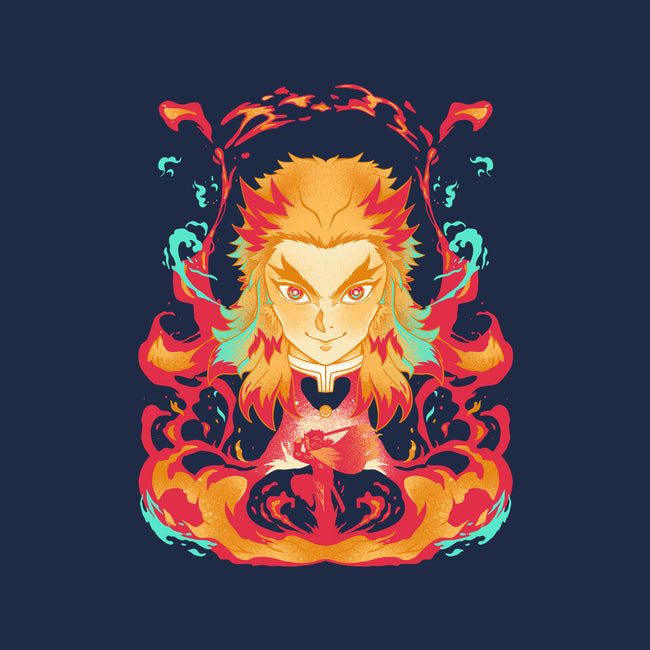 Heart Of Fire-none removable cover w insert throw pillow-RamenBoy