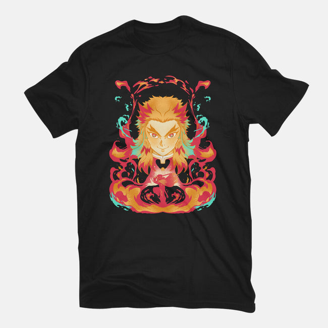 Heart Of Fire-womens fitted tee-RamenBoy