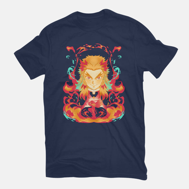 Heart Of Fire-womens fitted tee-RamenBoy
