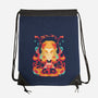 Heart Of Fire-none drawstring bag-RamenBoy