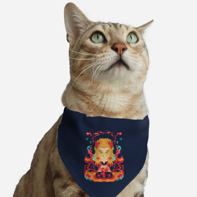 Heart Of Fire-cat adjustable pet collar-RamenBoy