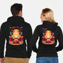 Heart Of Fire-unisex zip-up sweatshirt-RamenBoy