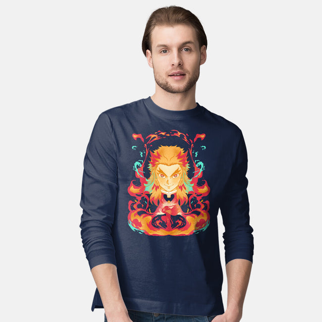 Heart Of Fire-mens long sleeved tee-RamenBoy