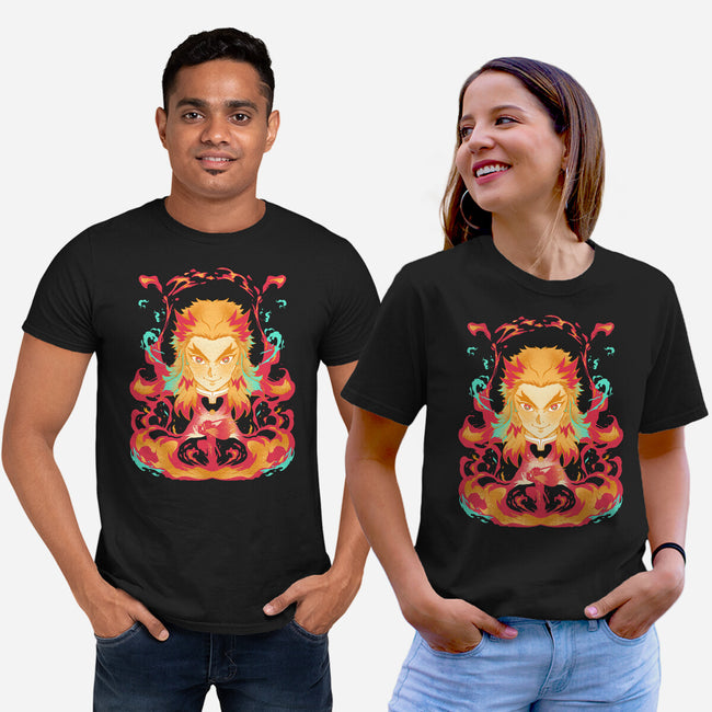 Heart Of Fire-unisex basic tee-RamenBoy