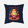 Heart Of Fire-none removable cover w insert throw pillow-RamenBoy