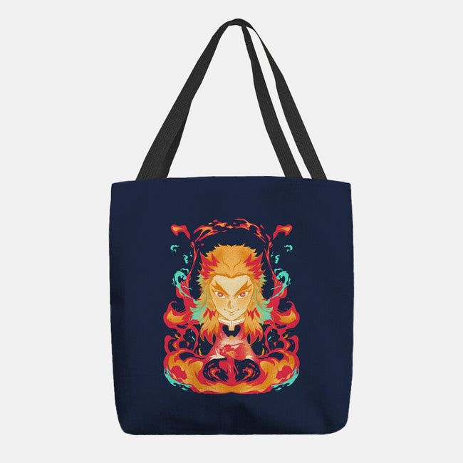 Heart Of Fire-none basic tote-RamenBoy