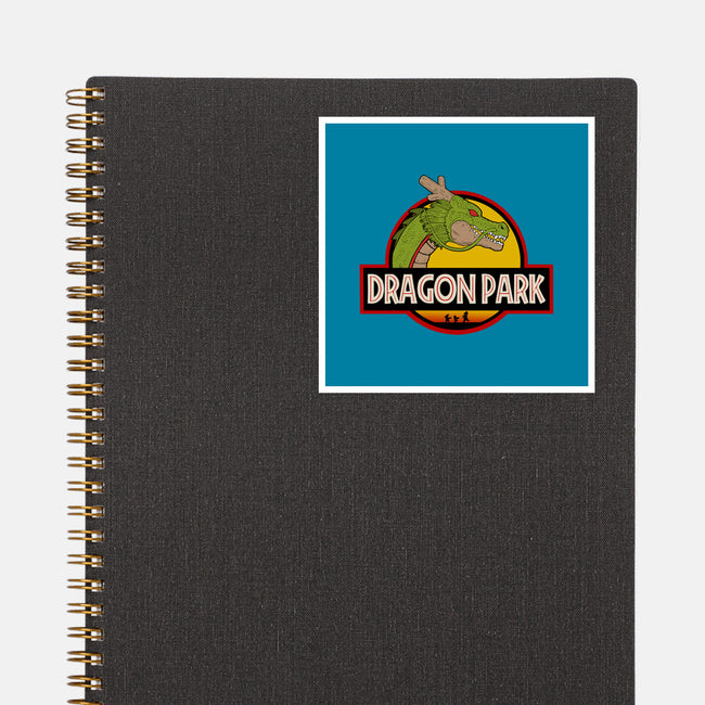 Dragon Park-none glossy sticker-Melonseta